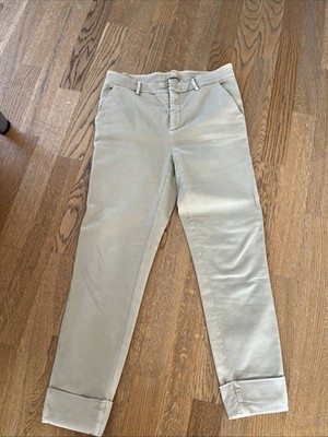 Closed Damen Chino Stoffhose Beige Gr. EU 38 (IT 44)