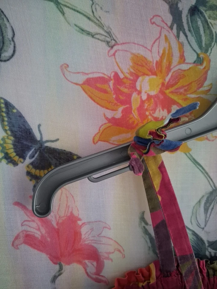 Baby Gap Aline Strappy Colourful Flowers Dress Age 5 Years - Image 4 of 4