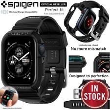 For Apple Watch Series 9 8 7 6 SE3 2 40 41 44 45mm Case SPIGEN Rugged Armor Pro