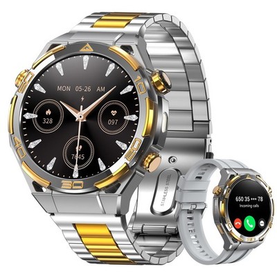 2026 AI Smart Watch with ChatGPT, Standalone GPS & Offline Maps, 5ATM Waterproof