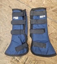 Toklat Shipping Boots Fleece Lined 12" Pony Size Navy Blue New