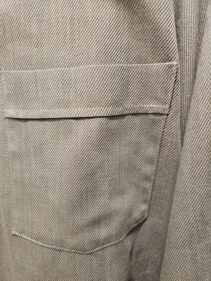 Camisa de vestir VANHEUSEN fácil cuidado para hombre manga larga TALLA 16,5x37 COLOR GRIS LL17 Foto 3 de 4