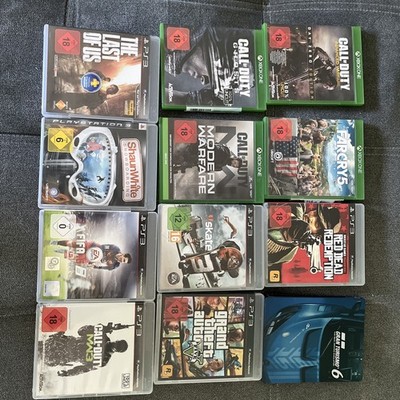 PlayStation 3 Spielesammlung/ Xbox One Spiele/ Call Of Duty MW/ usk18/ Steelbook
