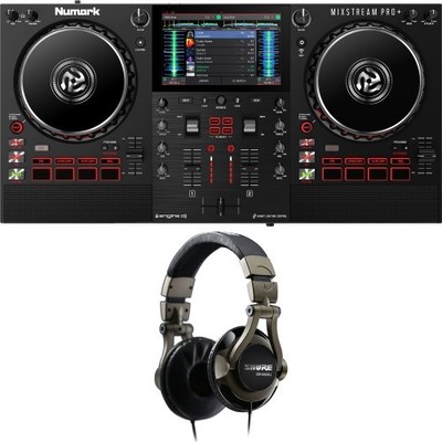 Numark Mixstream Pro+ inkl. Shure SRH 550 DJ Kopfhörer | Neu
