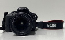 Canon EOS 100D 18MP Digital SLR Camera w/EFS 18-55mm 1:3.5-5.6 Zoom Lens
