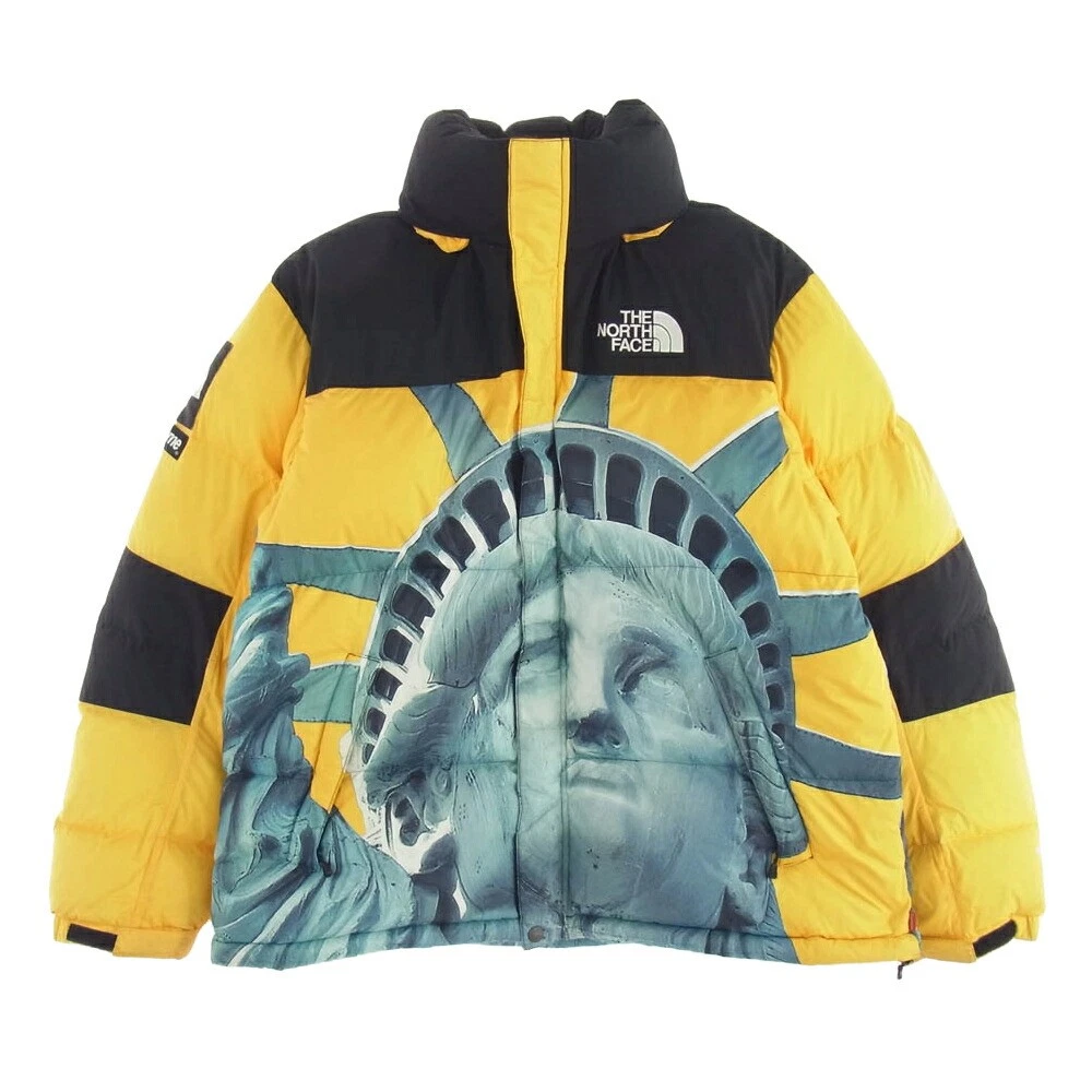 Veste jaune Supreme 19AW NF0A47EW LA Statue de la Liberté Baltoro taille L