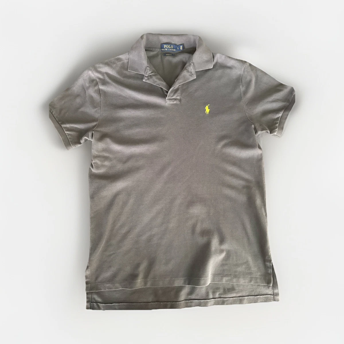 Polo Ralph Lauren Short Sleeve Gray Shirts for Men for sale | eBay