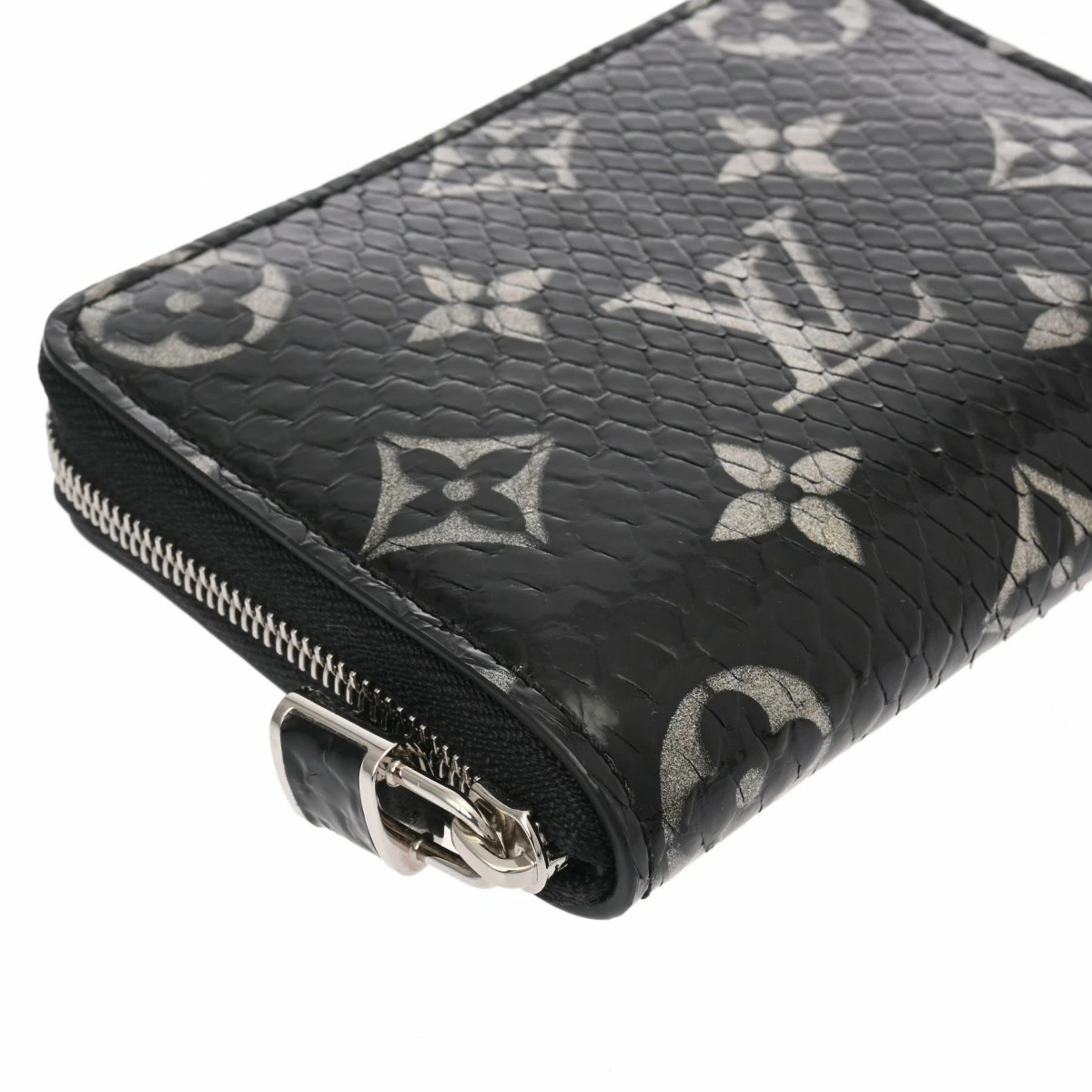 Louis Vuitton Monogram Exotic Python Zippy Coin P… - image 4