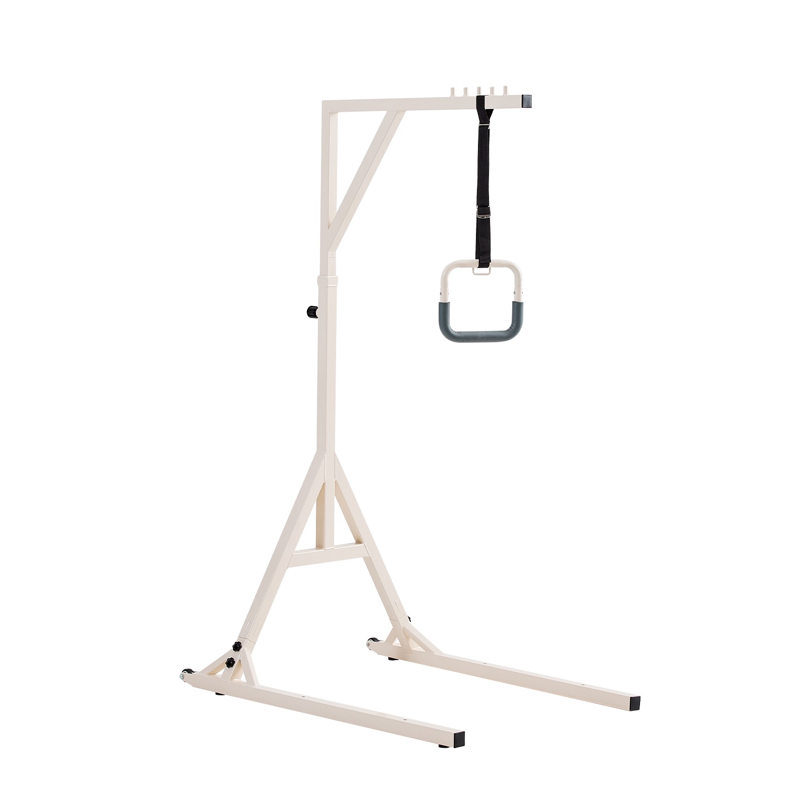 Potence de Lit Mobile VEVOR Structure Acier 158,7kg à Deux Roues