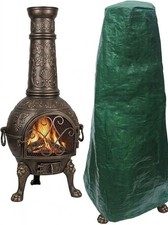Heavy Duty Waterproof Chimnea Cover Outdoor Garden Chimney Protector Durable
