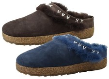 Haflinger Chaussures Femmes Pantoufles En Laine Clog Shetland 731003