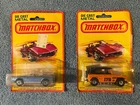 (2) Vintage 1980 Matchbox/Lesney Bushwacker & Mercedes SL Convertible MOWC's