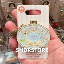 Disney Pin 2025 Christmas Duffy linabell olu mel signature shanghai disneyland
