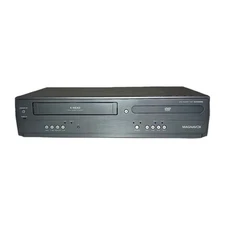 Magnavox DVD VCR Combo Player DV200MW8 4 Head VHS Player No Remote DVD Works