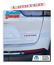 Limited Emblem Overlay Decal Stickers- 2022-2025 All New Jeep Grand Cherokee