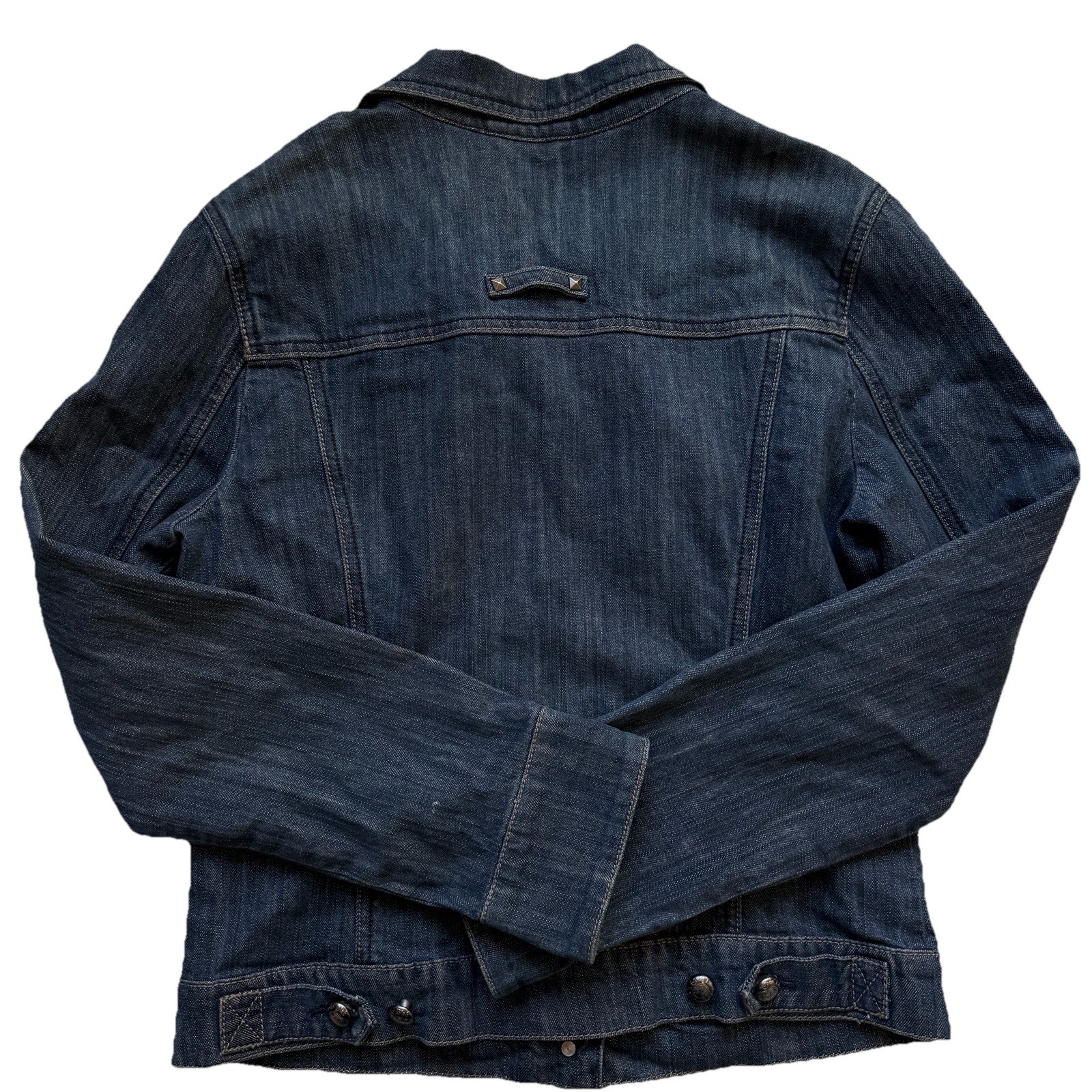 Code Bleu Denim Jean Jacket Size M -  Embroidered… - image 2