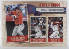 2019 Topps Big League Stat Kings Mookie Betts Alex Bregman Miguel Andujar w7v