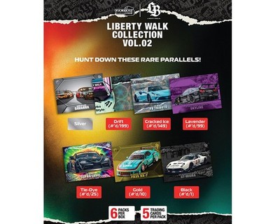 Tarmac Cards Liberty Walk Collectible Trading Cards Vol. 2 Box