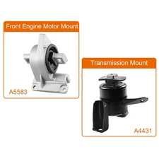 Engine Motor Mount & Transmission Mount 2PCS Set for 2009-2013 Mazda 6 2.5L