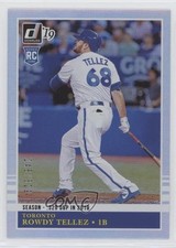 2019 Panini Donruss Retro 1985 Season Stat Line 248/329 Rowdy Tellez #239 0l2