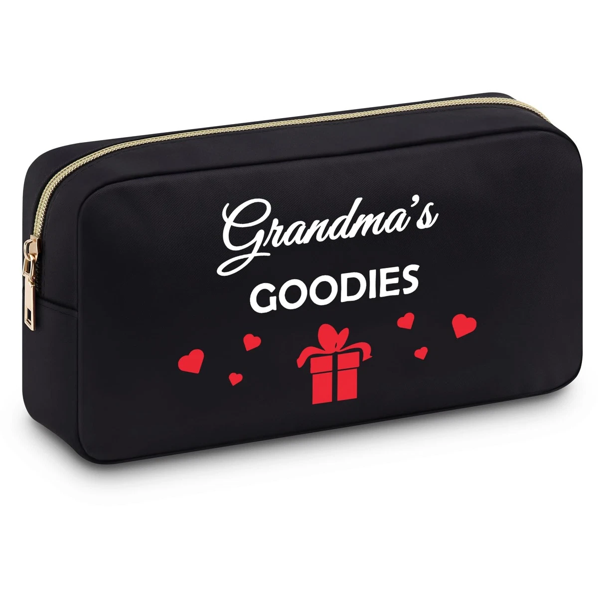 Grandma Makeup Bag Gift from Grandchildren Travel Cosmetic Pouch Mother’s