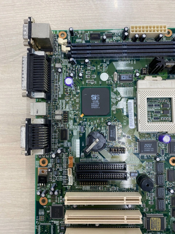 Vintage Woodland+ TGS-90460 REV. C Motherboard Socket 7 - Image 3 of 4