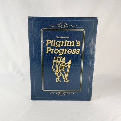 The Game of Pilgrim's Progress By Family Time Inc 1994 Christian Board Game READ