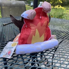 2 ) 5 Piece Plush Pretend Campfire Smores Felt Play Set Kids Toys  Dramatic Play