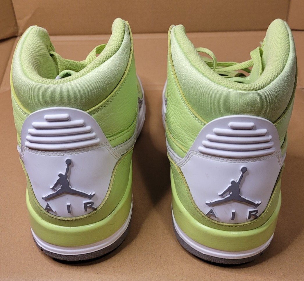 Nike Air Jordan Legacy 312 NRG-Ghost Green white Cement Grey  display picture 1