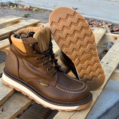 Men s Dual Sole Full Grain Leather Work Boots Liberia Ubuy