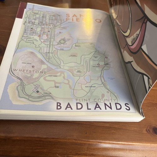 GTA Grand Theft Auto San Andreas Official PS2 Game Guide W Map - FREE AUS POST - Picture 3 of 4