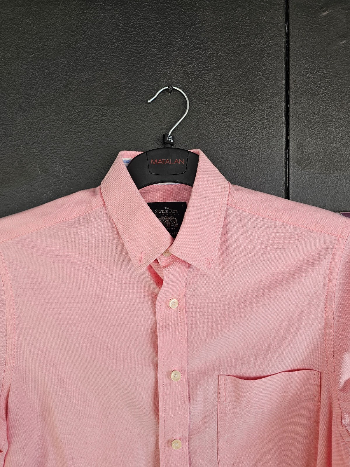 FILA Camicia Oxford Savile Row Co rosa piccola vestibilità casual 100% cotone elegante abbigliamento da lavoro