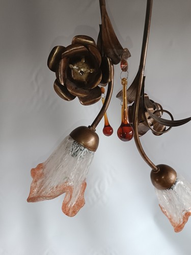 lustre floral asymétrique - Picture 3 of 14