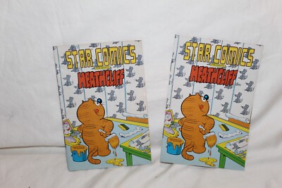 Heathcliff ORIGINAL Vintage 1987 Mini Comic Book Star Comics Lot of 2