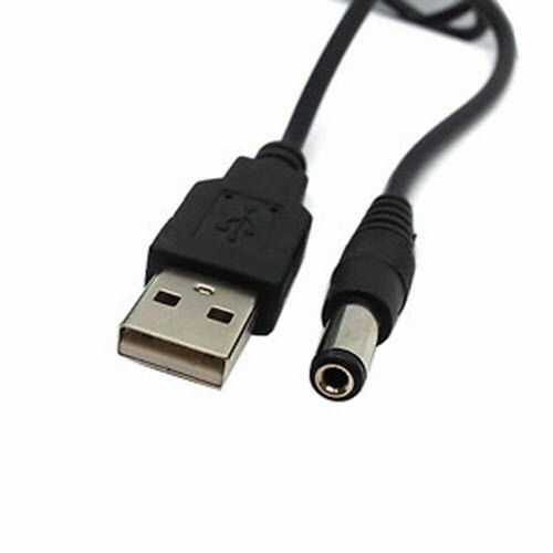 5 V USB A auf 5,5 mm/3,5 mm Laufbuchse Stecker DC Netzteil Ladegerät AC Adapter Kabel - Bild 11 von 13
