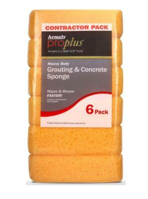 Armaly ProPlus 6-Pack Grouting And Concrete Sponge