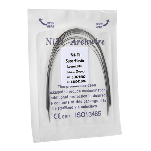 Dental Ortho Supper Elastic Niti Round Arch Wire 012/0.14/0.16/ 0.18/0.20 po - Afbeelding 48 van 82