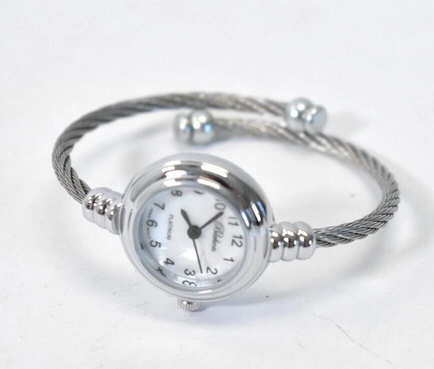 Silver clearance cuff watch