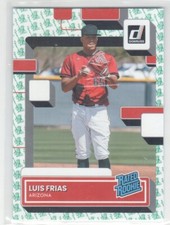 2022 Donruss Rated Rookie Liberty Variation LUIS FRIAS #63 Arizona Diamondbacks
