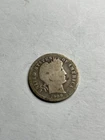1908 Barber Dime AG About Good 90% Silver 10c Coin-Collectible