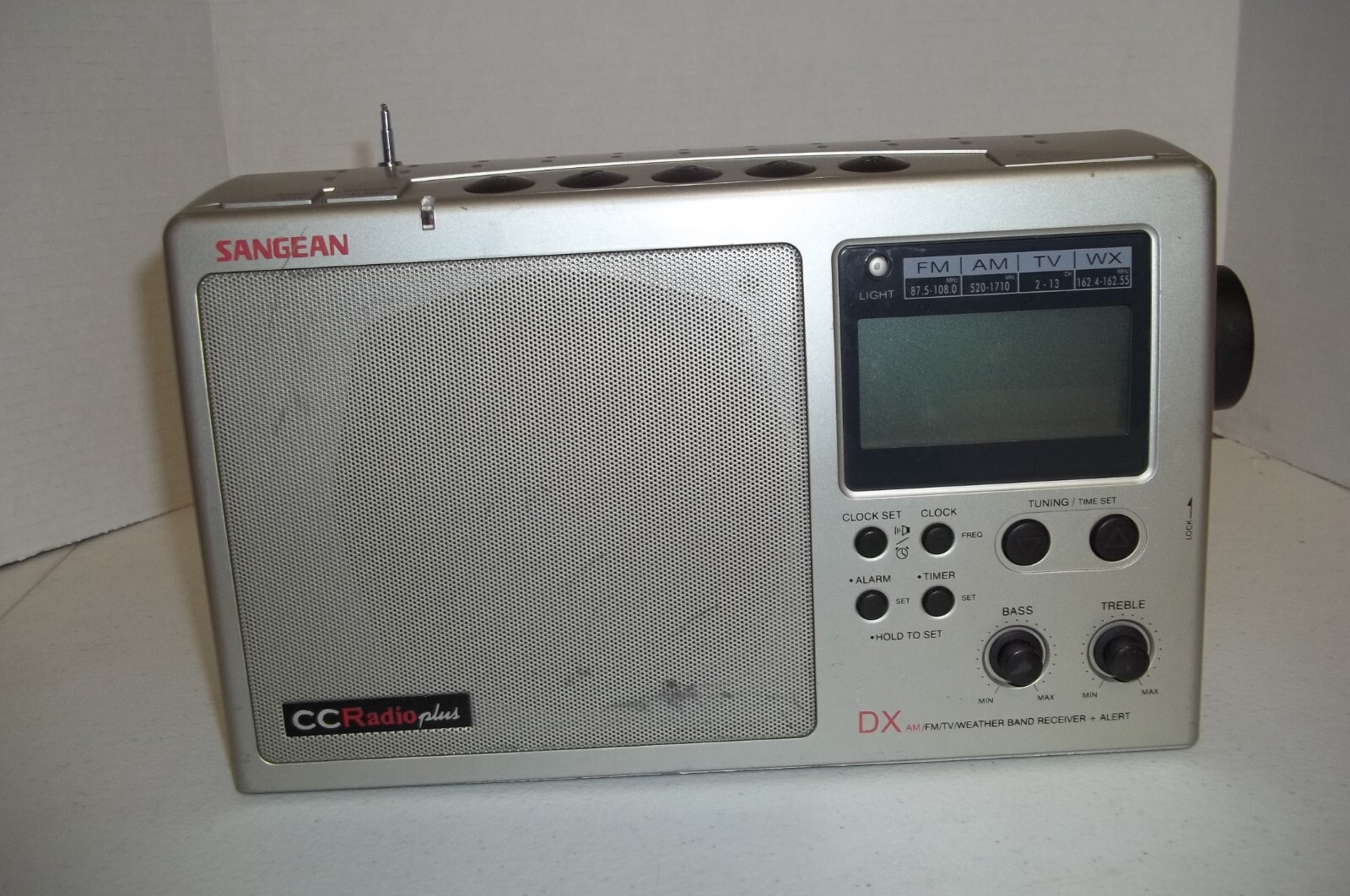 Sangean CC Radio Plus DX AM/FM TV/Weather Band-Parts/ Repair | eBay