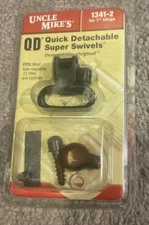 Uncle Mikes 1341-2 QD Sling Swivel Set 1" Fits Most Tube Fed 22 Rifles NEW