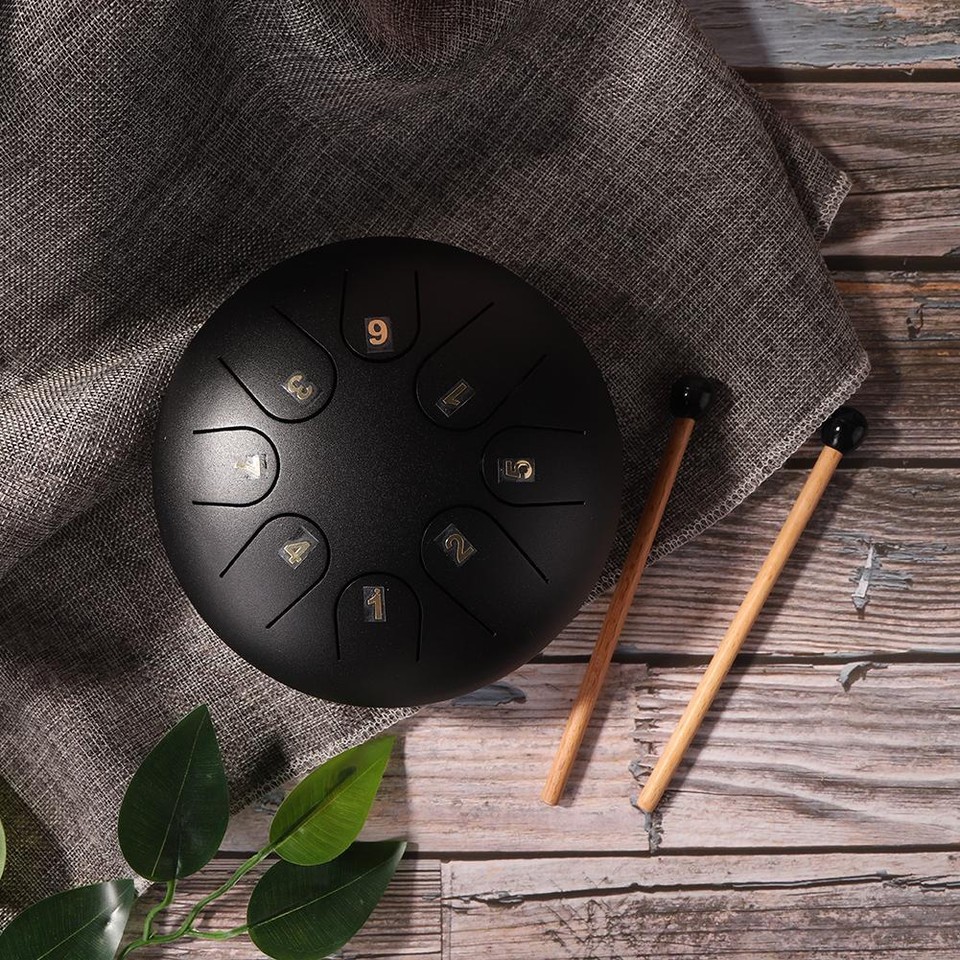 Steel Tongue Drum Steel Drum with Storage Bag Musical Gifts for Drummer