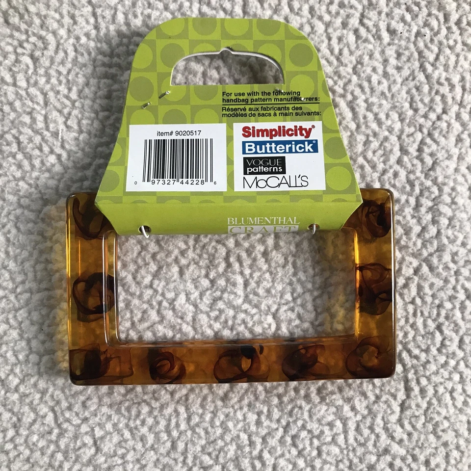 Handbag Handles 3 Sets Plastic Acrylic wood Bead See Details Purse N Alize It - Image 3 of 4