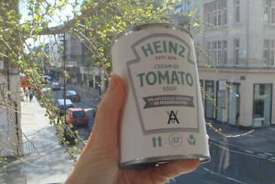 One Daniel Arsham x Heinz Collectible Tin of Soup Selfridges