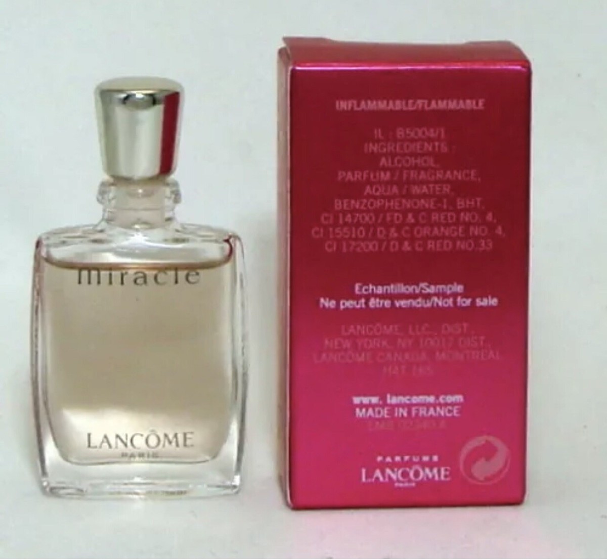 MIRACLE LANCOME EAU DE PARFUM 5 ML. 0.17 FL.OZ NEW IN BOX | eBay