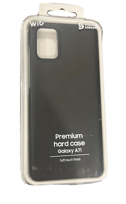 NEW Samsung Premium Hard Case Black for Samsung Galaxy A71 Cases