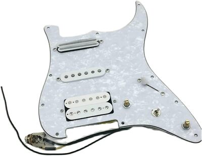 Prewired Loaded Pickguard with SSH Alnico 5 Pickup for Fender Strat Guitar