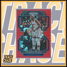 2022 Panini WNBA Prizm Basketball Kennedy Burke Red 042/199 #78