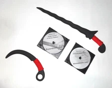 Pencak Silat Practice Sword Training Kali Pentjak Arnis Kris Karambit Knife DVD